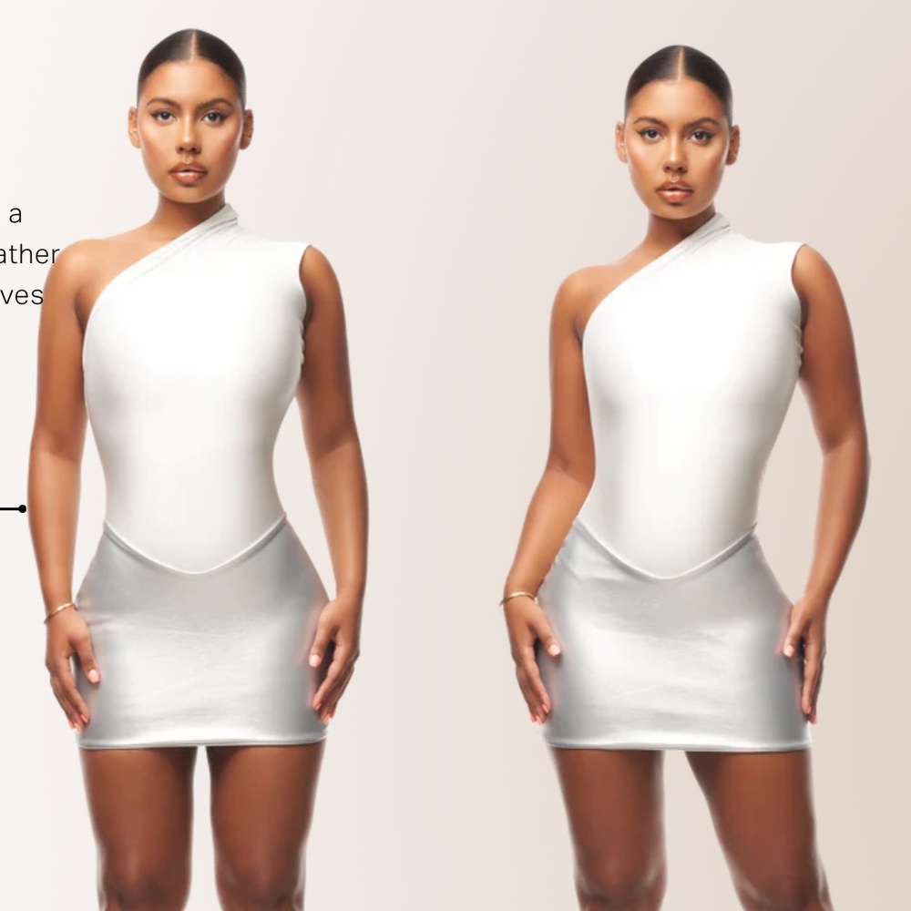 Silver coucoo skirt